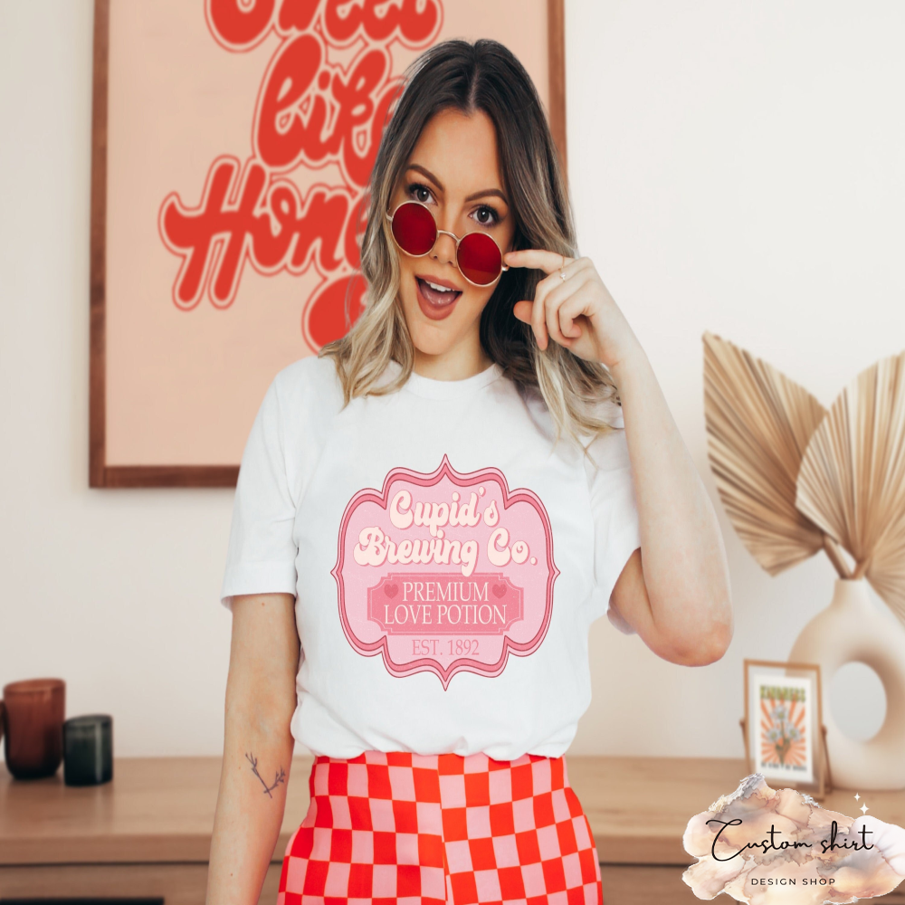 Cupid's Brewing Co Valentine's Day Shirt, Premium Love Potions Tee, Cupid Shirt, Love Shirt, Cute Valentines Day Shirt.jpg