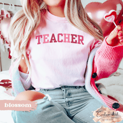 valentines teacher shirt, valentines day teacher shirt, valentines teacher gift, comfort colors teacher t-shirt, teacher