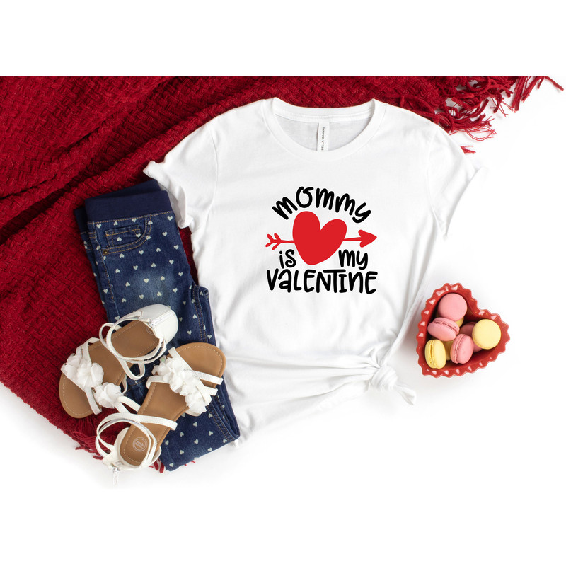 Valentine Day Matching shirts, Daddy Is My Valentine Shirt, Mommy Is My Valentine Shirts, Valentine Day gift, mommy Kid Valentine Shirt.jpg