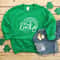 Lucky Babe Shirt, Shenanigans Clothing, Four Leaf Apparels, St Pattys Outfits, Women cute Pattys Tees, Gift for Drinking Night, Green Clover.jpg