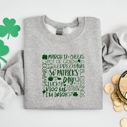 saint patricks day shirt, march 17 shirt, shamrock shirt, heart shamrock shirt, lucky shirt, irish shirt, st paddys day