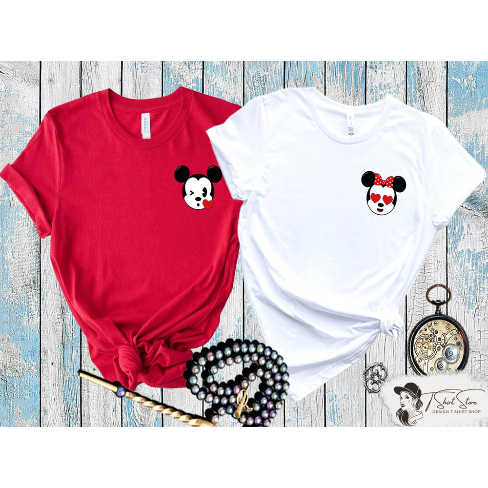 Mickey-Minnie Mouse Shirt, Disneyworld Couple Shirt, Disney Vacation Matching Tees, Couples Shirts, Valentines Trip Shirts, Disney Valentine.jpg