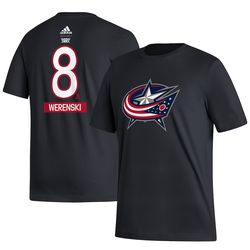 columbus blue jackets retro any name amp number t-shirtpng