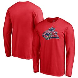 columbus blue jackets retro primary long sleeve shirtpng