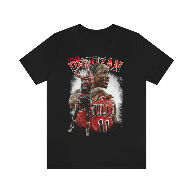 DeMar DeRozan Vintage Inspired 90's Rap Sports Unisex T-Shirt.jpg