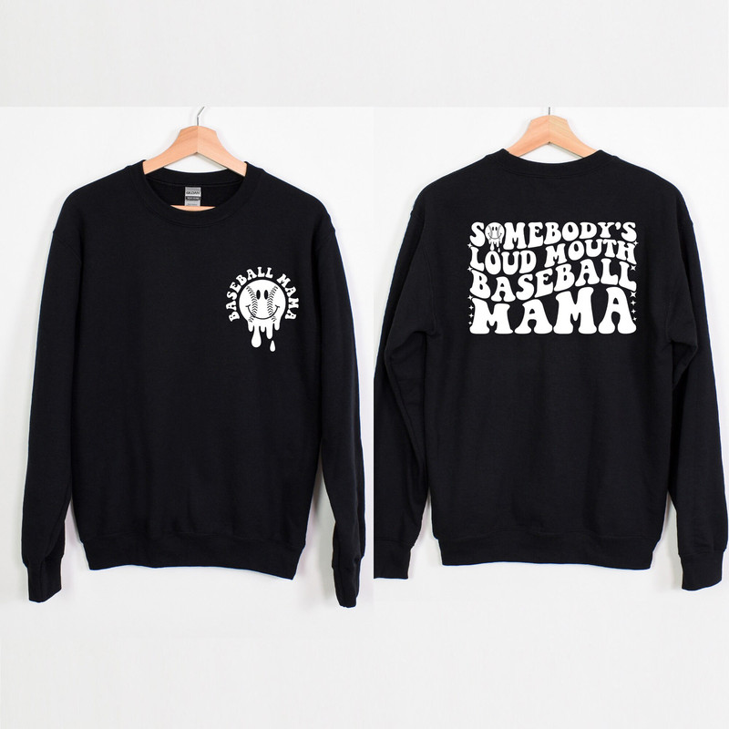 Baseball Mama Shirt, Baseball Mom Game Day Shirt, Cute Trendy Shirt for Baseball Mom, Smiley Baseball Shirt, Baseball Sweatshirt.jpg