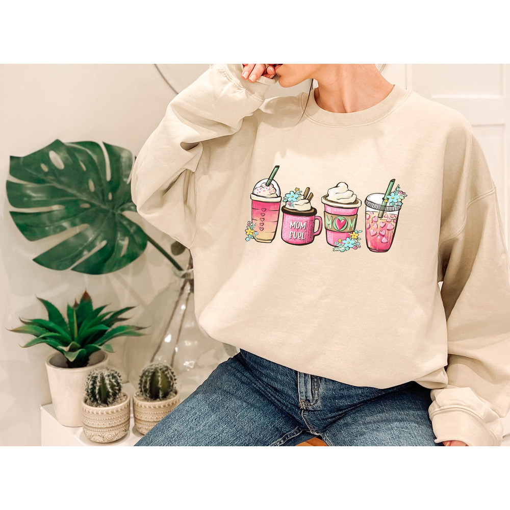 Mama Coffee mug Shirt, Coffee cup Shirt, But First Coffee, Coffee Latte Lover Gift, Iced Coffee Shirt, Womens Crewneck, cute coffee tee.jpg
