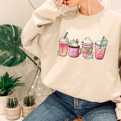 mama coffee mug shirt, coffee cup shirt, but first coffee, coffee latte lover gift, iced coffee shirt, womens crewneck,