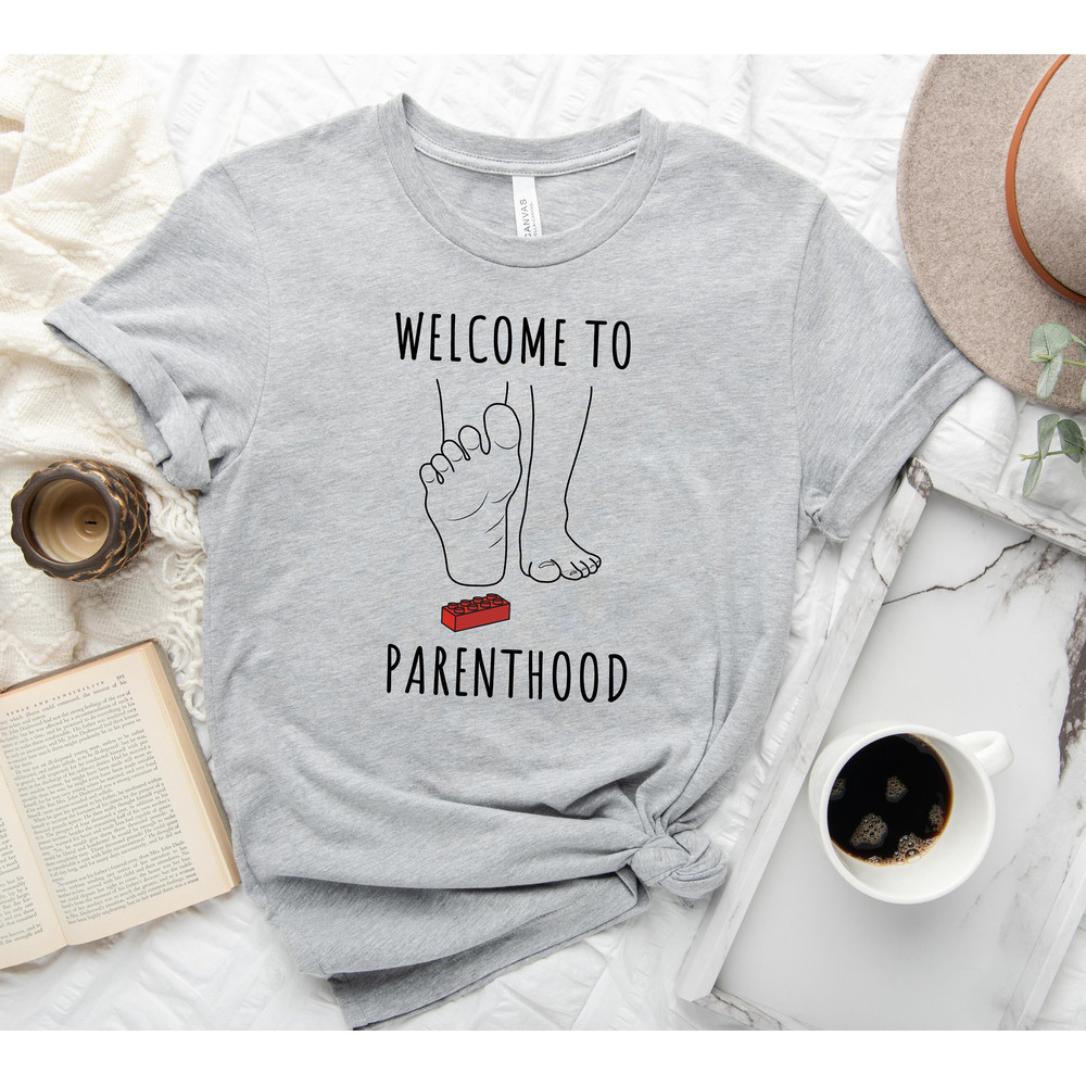 Welcome Parenthood T-shirt, New Parents Shirt, Mom shirt, Dad shirt, New Mom Shirt, New Dad Shirt, Family T-shirt, New Mom Gift.jpg