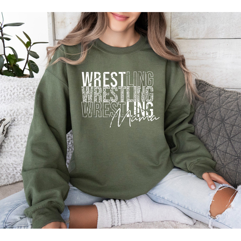 Wrestling Mama Shirt, Wrestling Mom Tee, Wrestling Sweatshirt, Wrestler Mom, Gift for Mom, Mama T-Shirt, Mom Gift, Mom Life.jpg