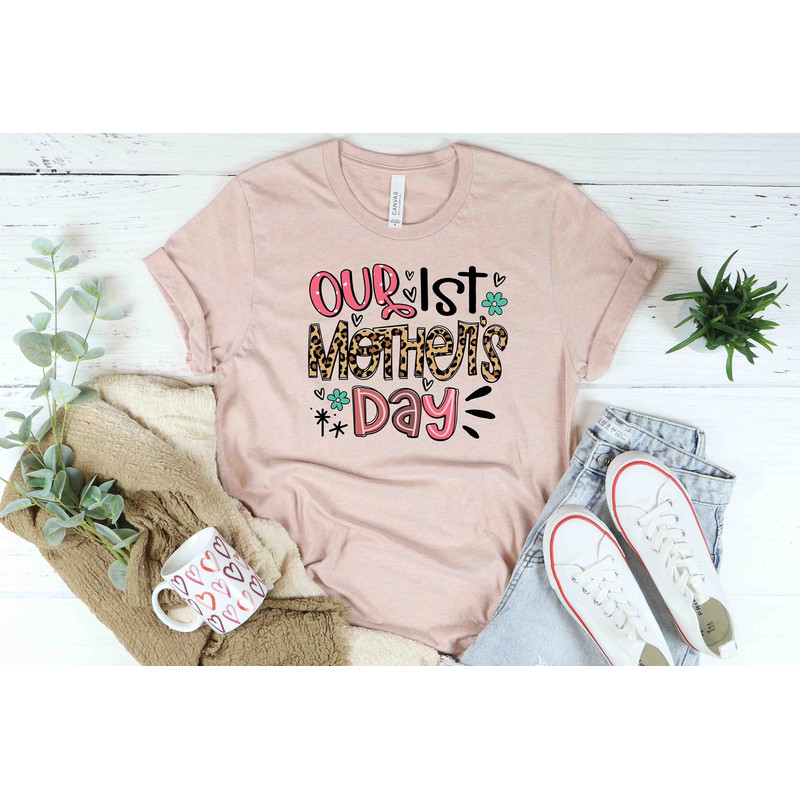 Our First Mothers Day Shirts, Mommy and Me Shirt, Mother and Daughter Matching Shirts,First Mother Day Gift,Mommy And Me Outfit.jpg
