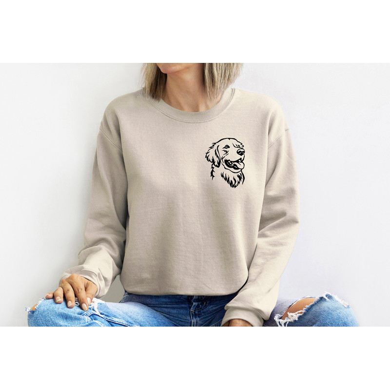 Golden Retriever Sweatshirt,Personalized Dog Face Sweatshirt,Dog Mama Sweatshirt, Custom Dog Name Hoodie,Gift For Mom,Mothers Day Gift.jpg