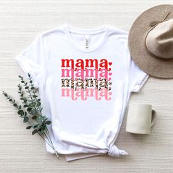 mama leopard heart shirt, leopard mama shirt,cute mom shirt,mothers day gift, mama t-shirt,mom life shirt,mothers day sh