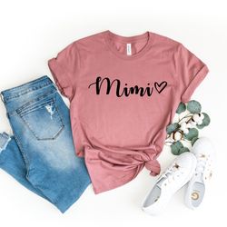 mimi shirt,grandma shirt,gift for mimi, mothers day shirt,pregnancy announcement grandparents,mothers day gift