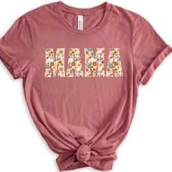 mama fall floral shirt ,simple mama top, gift for mom, mama shirt , mothers day gift, gift for mom