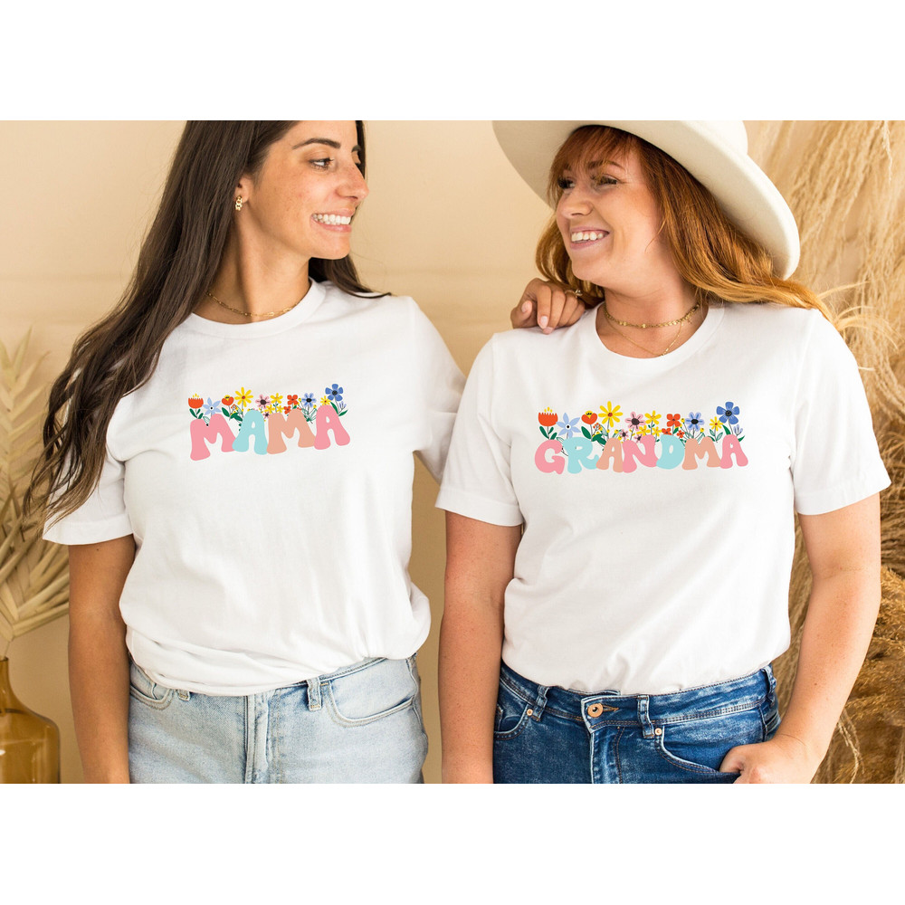 Mama Nana Auntie Grandma Mimi Shirt, Baby Announcement Gift, Family Shirt, Gift for Auntie, Nana Gift, Gift For Mama, Mothers Day Gift.jpg