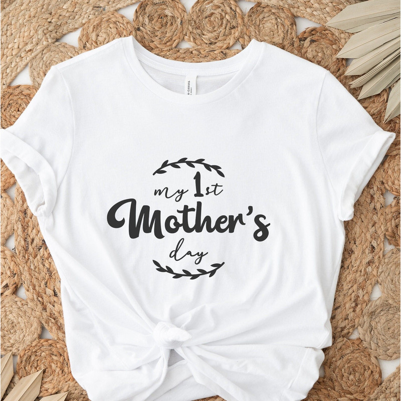 My First Mother's Day Shirts, Matching Mommy and Me Shirt, New Mom Shirt, Our First Mother's Day Shirts, Mothers Day Gift, Baby Reveal Shirt.jpg