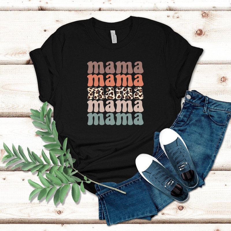 Retro Vintage Mama Shirt, Leopard Mama Shirt, Motherhood Shirt, Cute Mom Shirt,Mothers Day Gift, Mama T-shirt,Mom Life Shirt,Girl Mama Shirt.jpg