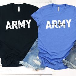 army wife shirt, military wife shirt, army shirt for wife, army shirt for mom, custom army shirt, gift for mom, army shi