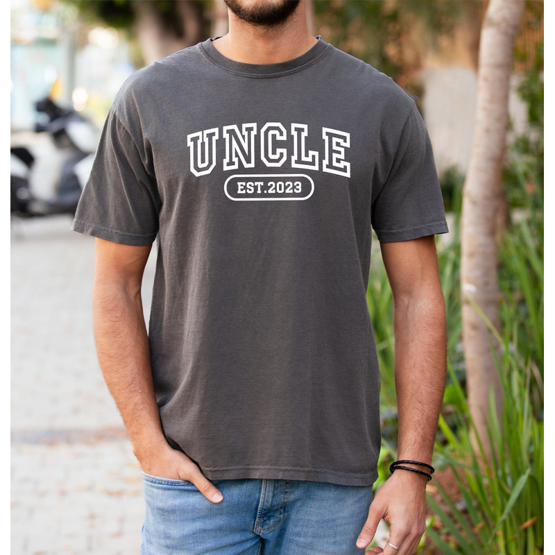 Comfort Colors Shirt, Uncle Est Shirt, Gift for Uncle, Uncle Shirt, Father's Day Gift, Uncle Gift, Cool uncles Club Shirt, Funcle Shirt.jpg