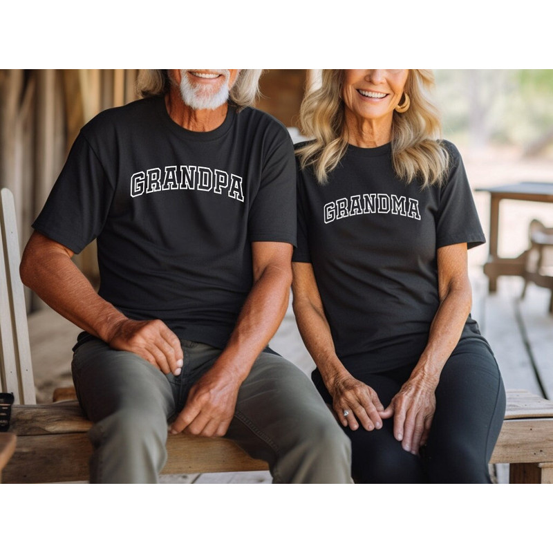 Comfort Colors® Grandma and Grandpa Shirt, Pregnancy Reveal, Grandma Shirt, Grandpa Shirt, Gift for Grandma, Gift for Grandpa, Nana Shirt 2.jpg