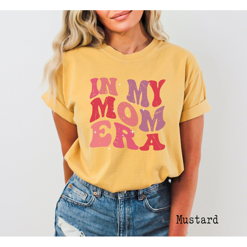 Comfort Colors® In My Mom Era Shirt, Retro Mom Era Shirt, Comfort Colors Mom Shirt, Eras Shirt, Mom Shirt, Retro Mom Shirt, Gift for Mom.jpg