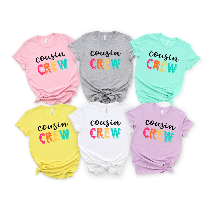 Cousin Crew Shirt, Family Matching, Matching Cousin Shirts, Cousin matching, Summer Cousin Shirts, Matching Family Tees, Summer Family Tee.jpg