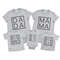 Dada Mama Shirts, Big Bro Sister Baby Shirt, Family Matching Shirt, Family Shirts, Mommy and Me Shirts, Daddy and Me Shirts, DTG Printing.jpg