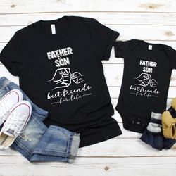 father and son best friends forever shirt, father and son matching shirt, fathers day gift, gift for dad, dad best frien