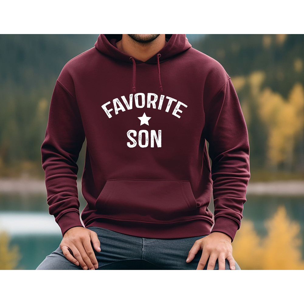 Favorite Son Sweatshirt, Gift for Favorite Son, Favorite Son Gift, Favorite Son Hoodie, Funny Favorite Child Shirt, Gift for Son, Son Gift.jpg