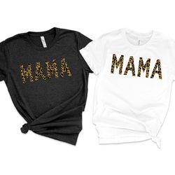 leopard print mama shirt, mama shirt, mom life shirt, leopard mama shirt, mom shirt, mothers day gift, mama shirt, gift