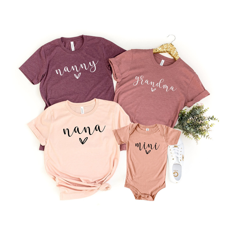 Mama and mini Matching Shirt, Nana and Mini Matching Shirt, Grandma and Mini Matching Shirt, Mother's day Shirt, Custom matching Shirt.jpg
