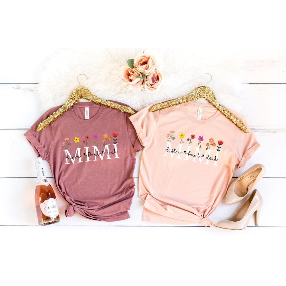 Personalized Mimi Shirt, Kids Names Shirt, Mother's Day Gift, Personalized MOM Shirt, Grandma Shirt, Grandkids Name Shirt, Custom Mom Shirt.jpg
