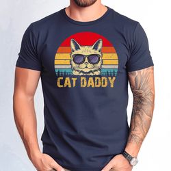 cat daddy shirt, cat dad tshirt, fathers day cat daddy gift tshirt, cat owner men tee, cute cat dad tshirt, cat dad chri