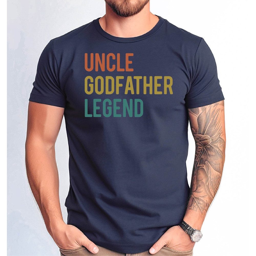 Uncle Godfather Legend Tshirt, God Father Tee, Father's Day Godfather Gift Tshirt, Godfather Gift for Uncle, Godfather Gift.jpg