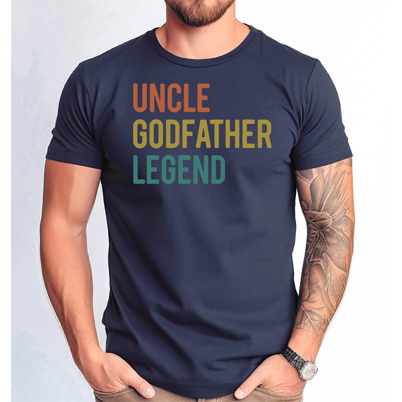 Uncle Godfather Legend Tshirt, God Father Tee, Father's Day Godfather Gift Tshirt, Godfather Gift for Uncle, Godfather Gift.jpg