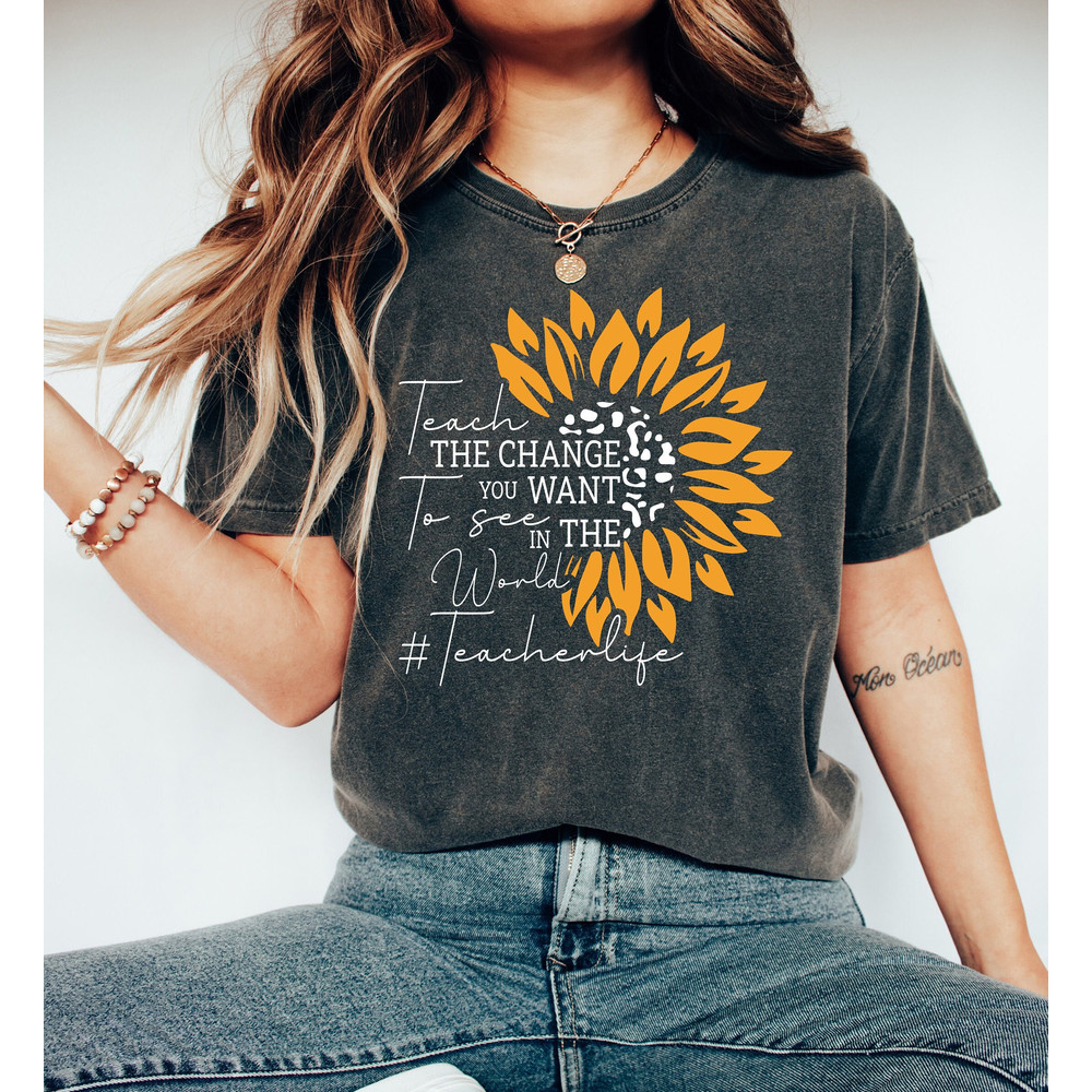 Comfort Colors® Teacher Life Shirt, Back to School, Funny Shirt for Teachers, Inspirational Teacher Shirt, Gift for New Teachers.jpg