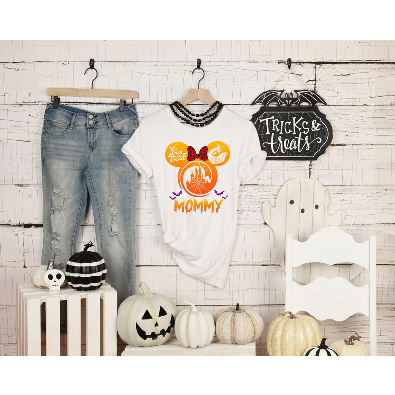 Halloween Momy Shirts, Halloween Family Shirts, Halloween Disney Shirt, Disney Halloween Shirt, Disney Shirt, Mickey Minnie and Friend.jpg