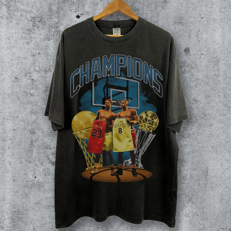 Vintage 90s Graphic Style Jordan Vs Bryant T-Shirt, Michael Jordan Shirt,  Unisex Retro Oversized Basketball Bootleg Tee.jpg