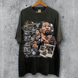 vintage 90s graphic style kevin durant t-shirt, kevin durant shirt, vintage oversized sport tee, retro american basketba