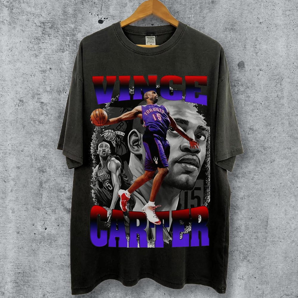 Vintage 90s Graphic Style Vince Carter T-Shirt, Vince Carter Shirt, Vince Carter T-Shirt Double Sided, Vintage Oversized Sport Tee, Gifts.jpg