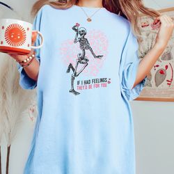 comfort colors tshirt womens valentines day shirt retro, valentines day shirts trending, trendy oversized tee, skeleton