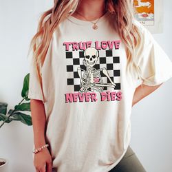 comfort colors valentines day shirt, skeleton shirt vintage, funny skeleton valentine shirt, skeleton heart shirt, gift