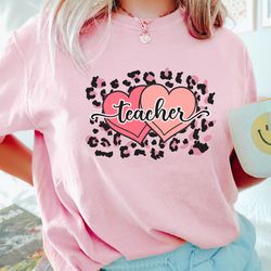 teacher valentine shirt, heart shirt teacher, gift for teacher, candy hearts shirt, valentines day gift for teachers cut