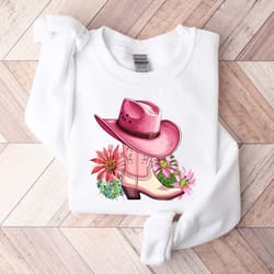 western valentines day sweatshirt, cowgirl boots valentine sweater, valentines day hoodie for women, valentines day shir