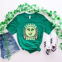 feeling lucky shirt,st patricks day shirt,funny st patrick tee,irish shirt,lucky shirt,shamrock shirt,st pattys,patricks