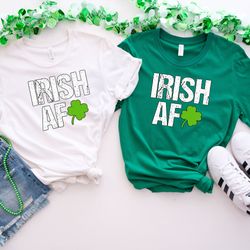 irish af st patricks day t-shirt , st patricks day shirt ,funny st patrick parade shirt, irish shamrock shirt, lucky shi