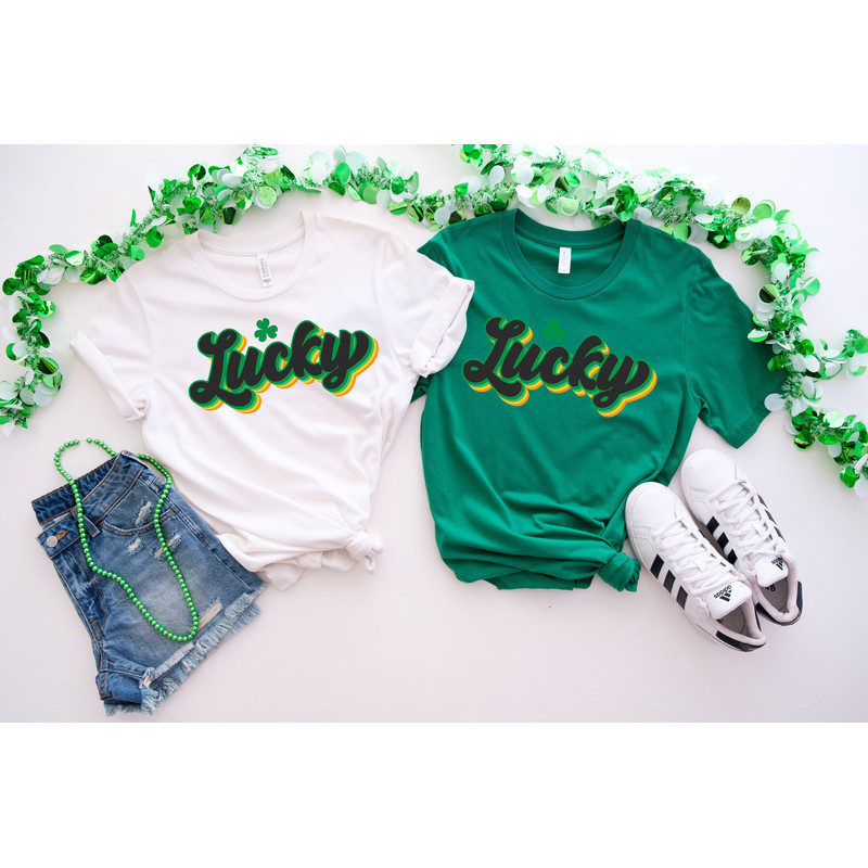 Lucky Shamrock Shirt , St Patricks Day Shirt,Funny St Patrick's Parade Shirt,St Paddy's Shamrock Shirt,Lucky Shirt,Irish Colors Carnival Tee.jpg