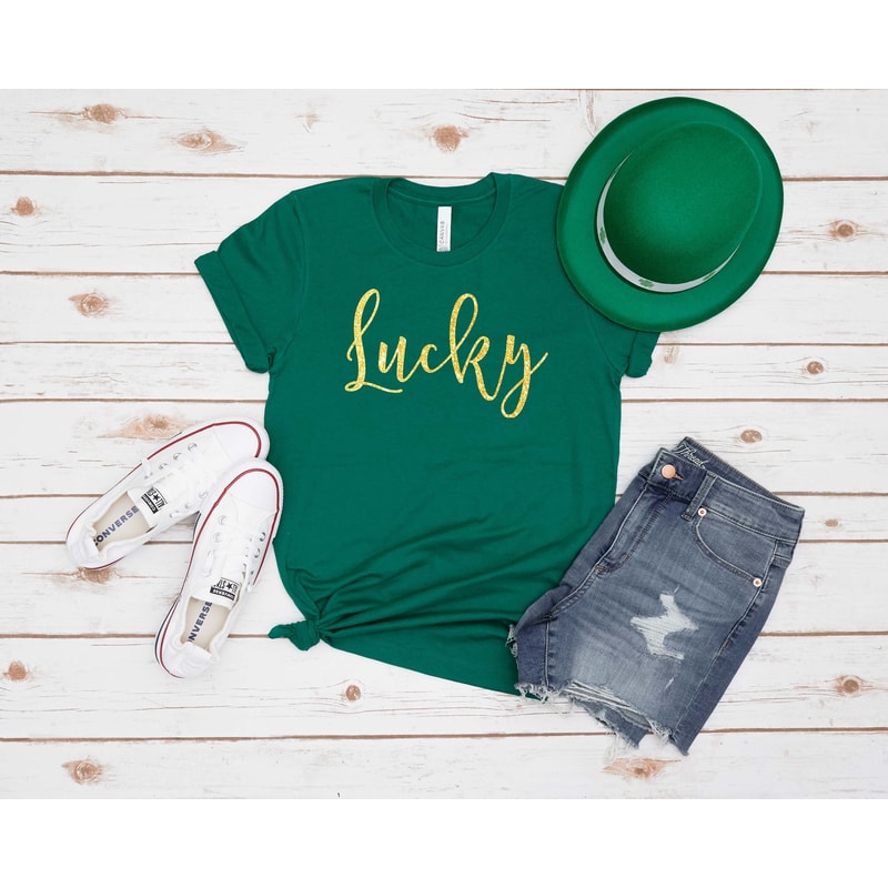 Lucky Shirt, Lucky Tshirt, Lucky St Patricks Day Shirt, St. Patrick Shirt, Patrick's Day Shirt, St. Patrick's Tshirt, Shamrock Shirt,.jpg