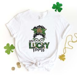 one lucky mama shirt, mom life shirt, lucky mama shirt, st patricks shirt, st patricks mama shirt, st patricks day shirt